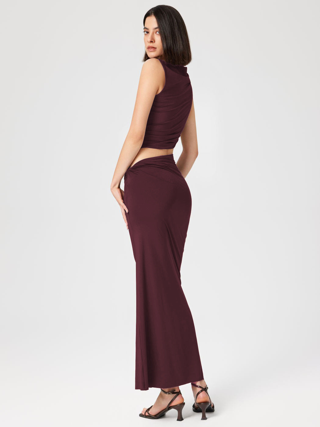 Falco Co-Ord - Maroon